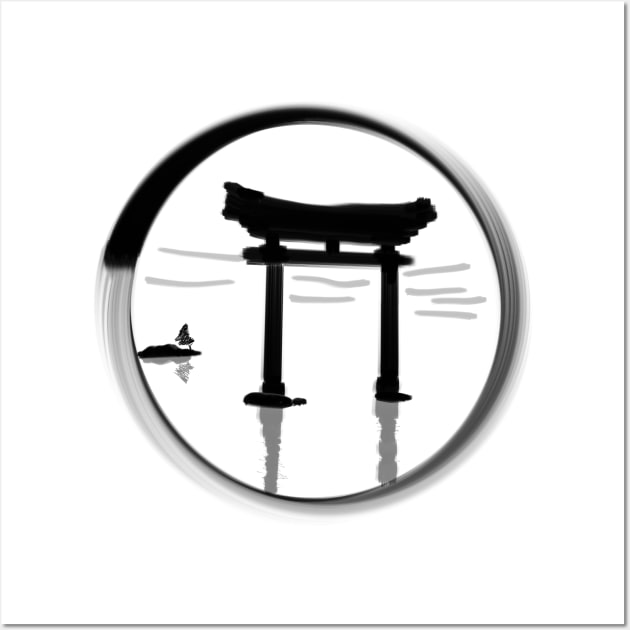 Torii Wall Art by Thedruidinks